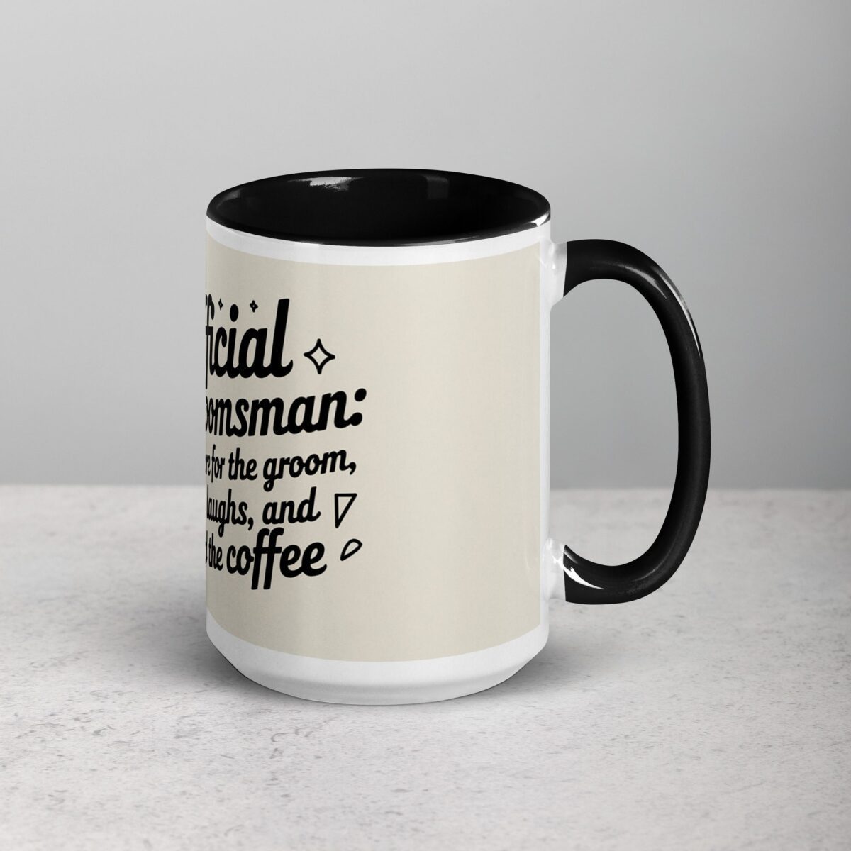 Official Groomsman: Here for the Groom, the Laughs, and the Coffee Mug - Image 6