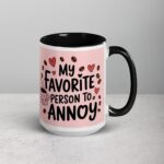 My Favorite Person to Annoy Husband Coffee Mug - Image 6
