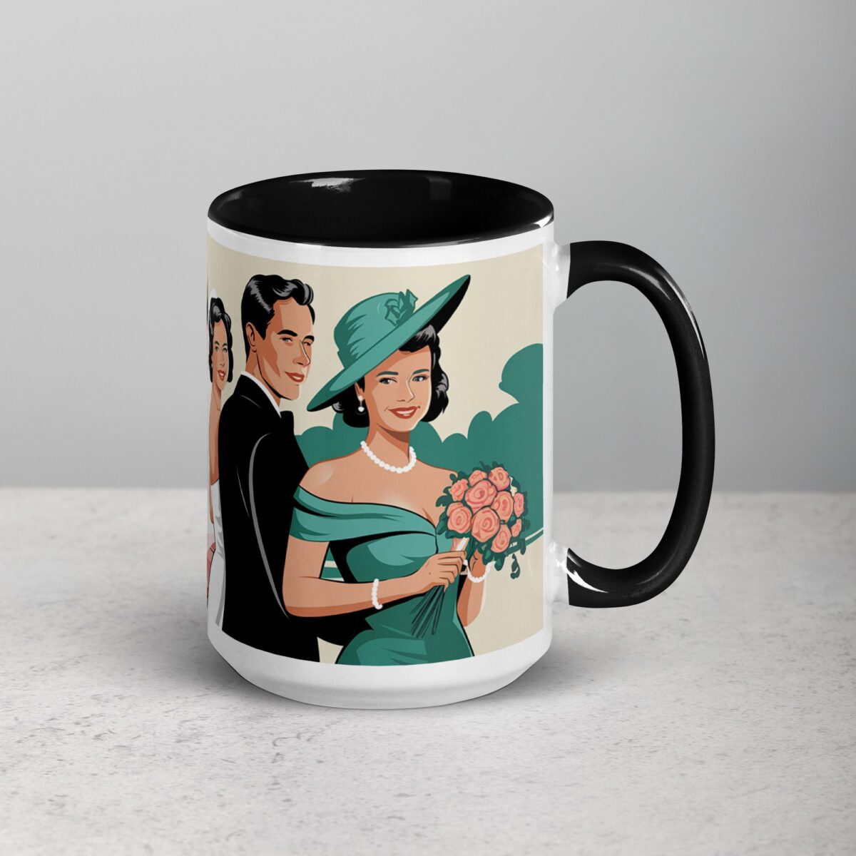 Matron of Honor Retro Coffee Mug & Tea Cup - Image 6