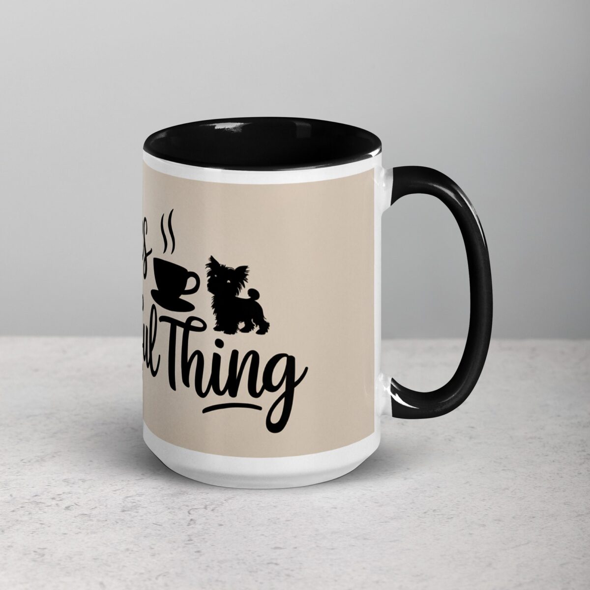 Yorkies Are a Brew-tiful Thing Coffee Mug - Image 6