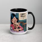 Yorkie Mom (Coffee and Cuddles) Mug - Image 6