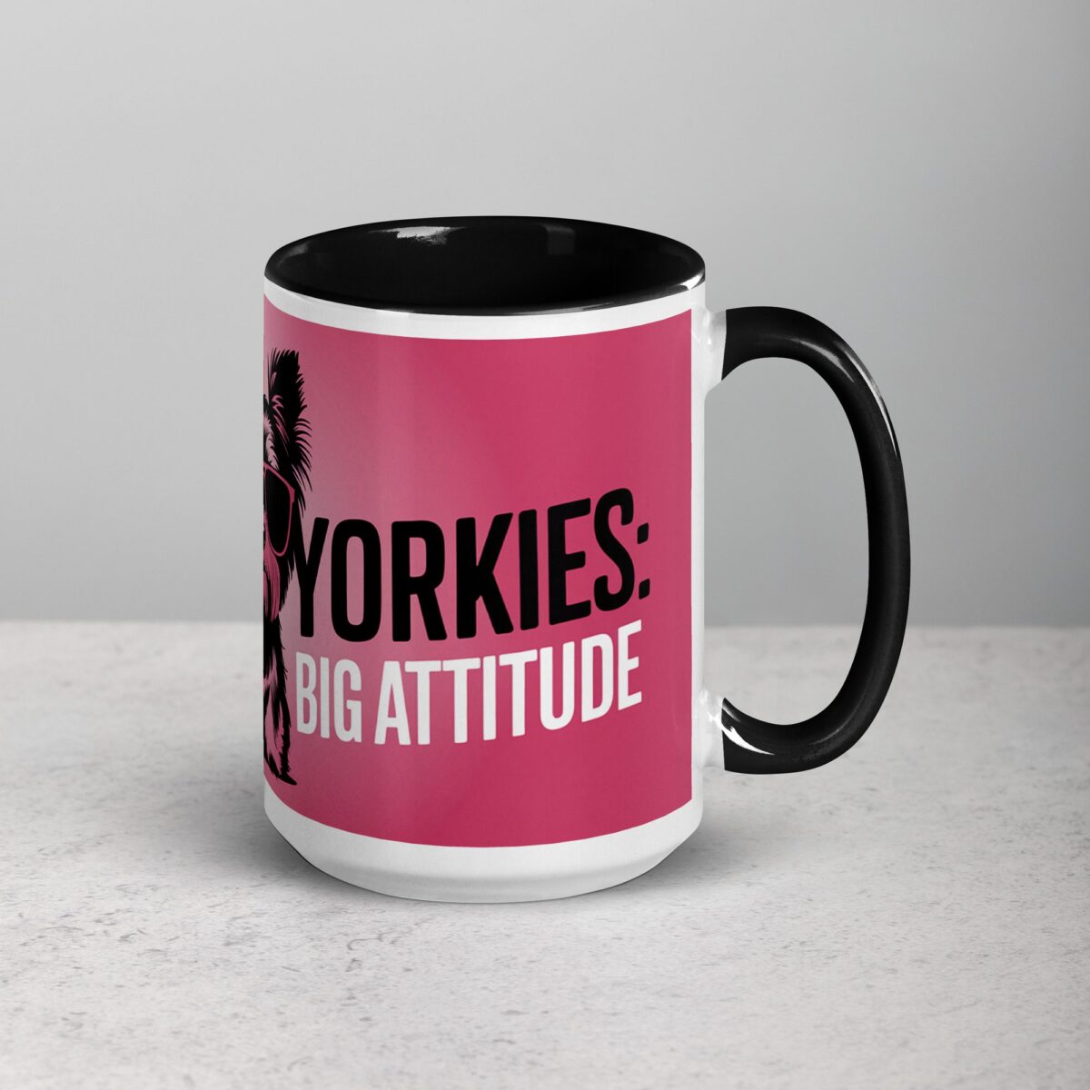 Yorkies: Small Dog, Big Attitude Coffee Mug - Image 6