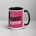 Yorkies: Small Dog, Big Attitude Coffee Mug - Image 6