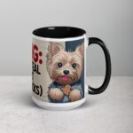 Warning: Yorkie May Steal Your Heart Coffee Mug - Image 7