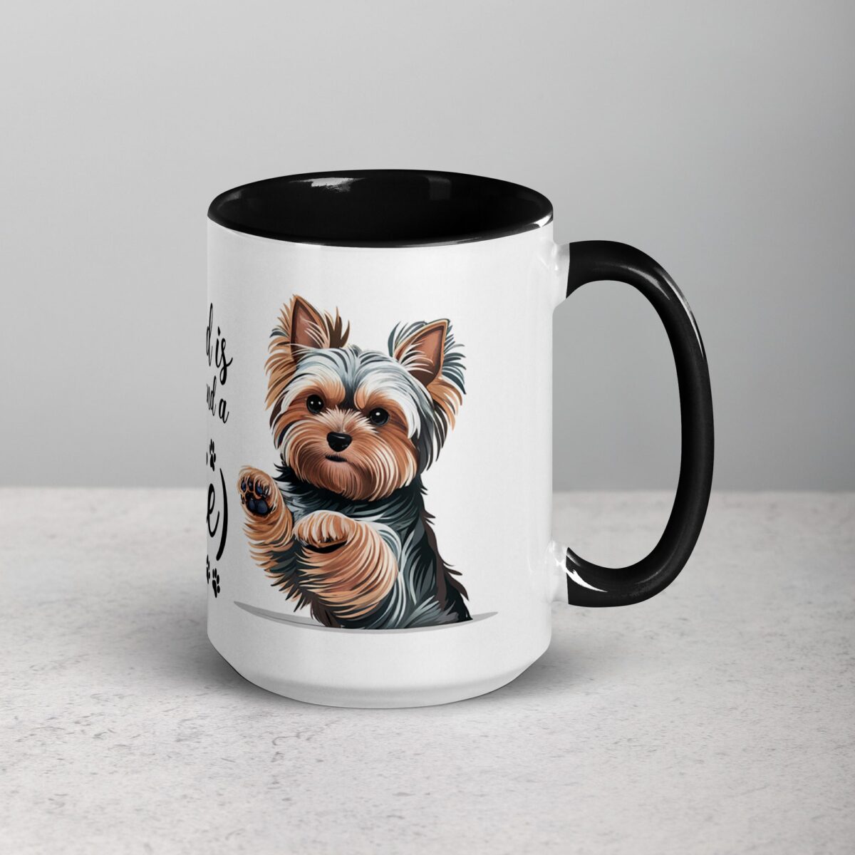 All You Need Is Love (And a Yorkie) Coffee Mug & Tea Cup - Image 6