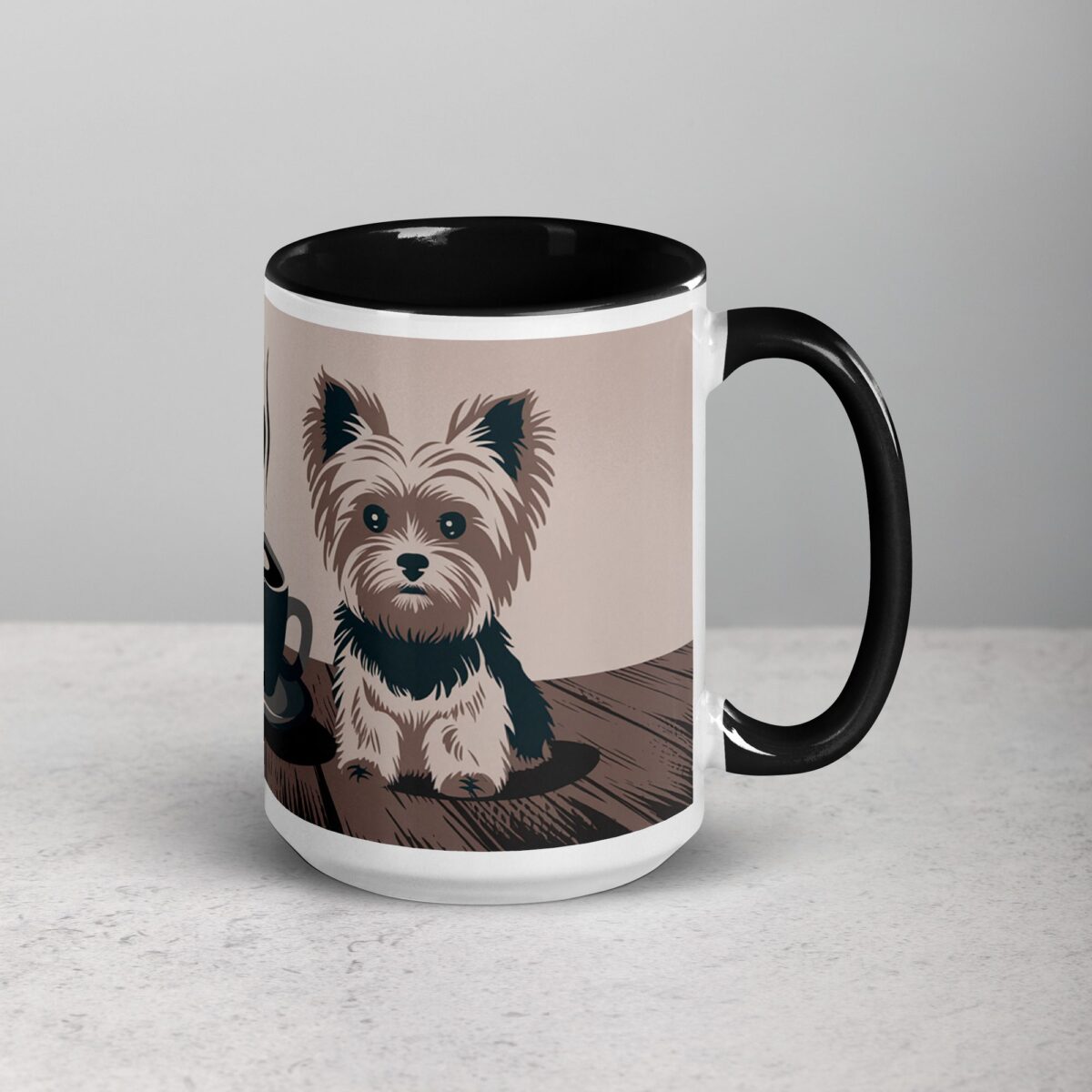 Fueled by Coffee and Yorkie Love Mug - Image 6