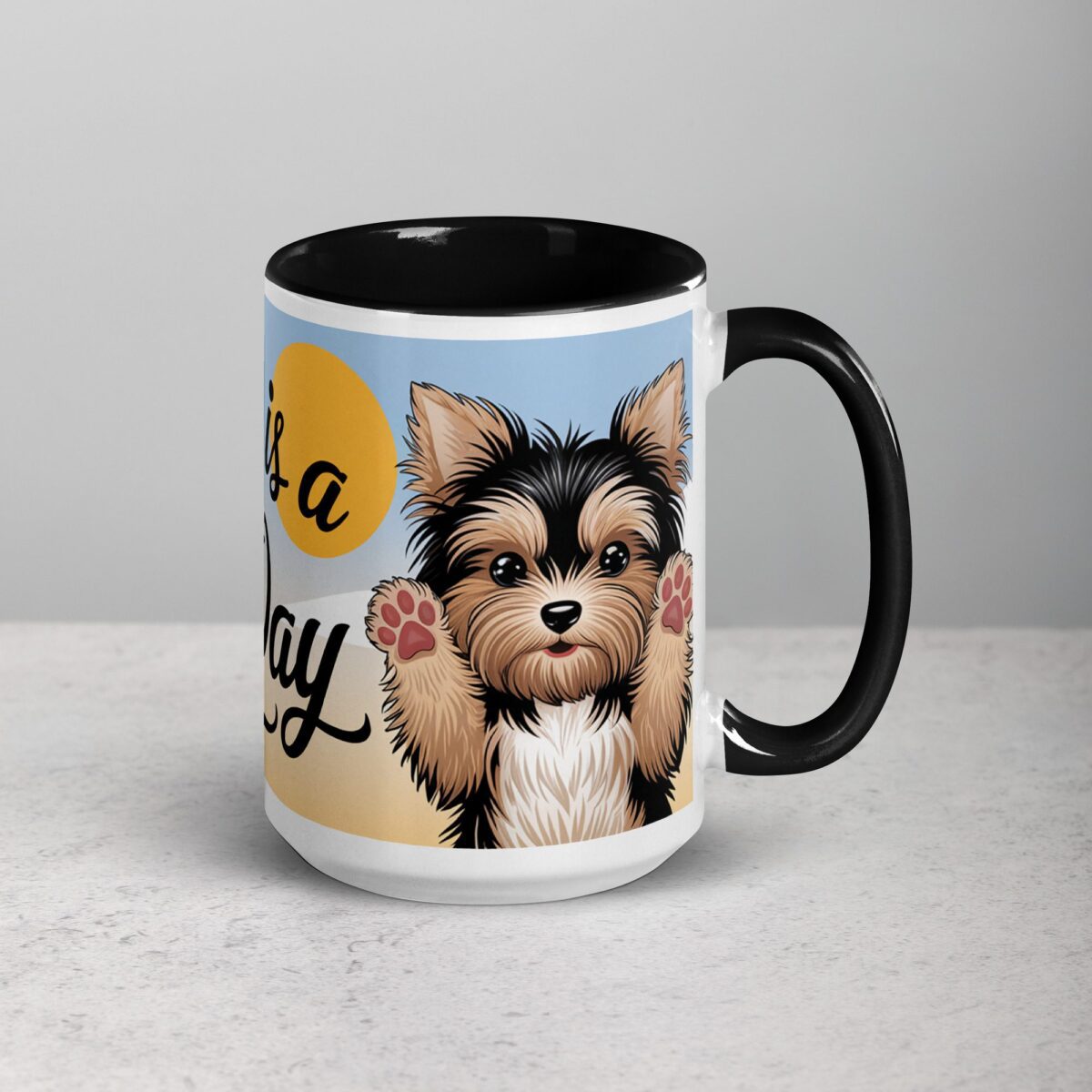 Every Day Is a Yorkie Day Coffee Mug - Image 6