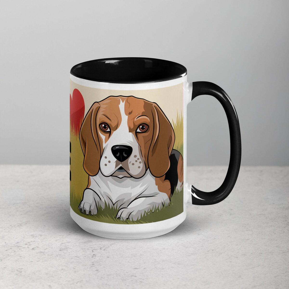 I ❤️ My Beagle Coffee Mug & Tea Cup - Image 6