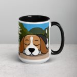Beagle Life: Sniff, Snooze, Repeat Coffee Mug - Image 6