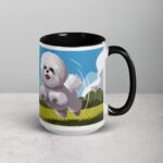 Behold the Bichon Bounce! Coffee Mug - Image 6