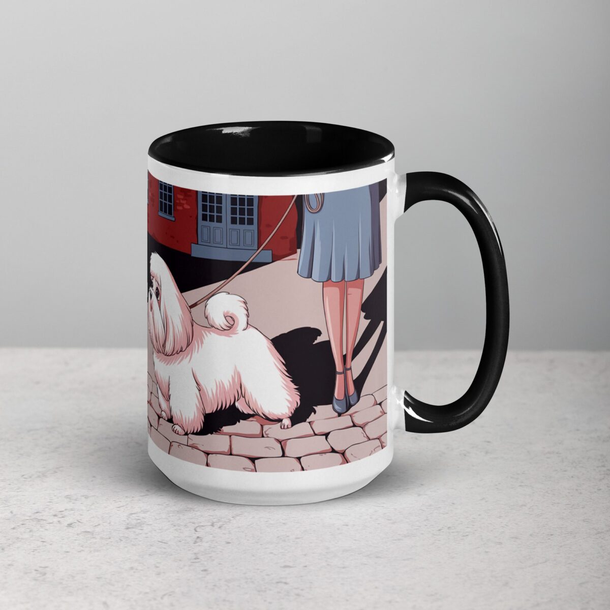 My Bichon Is My Shadow Coffee Mug - Image 6