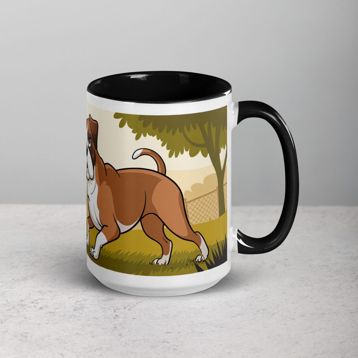 Boxer Mom: Master of Wiggles Coffee Mug - Image 6