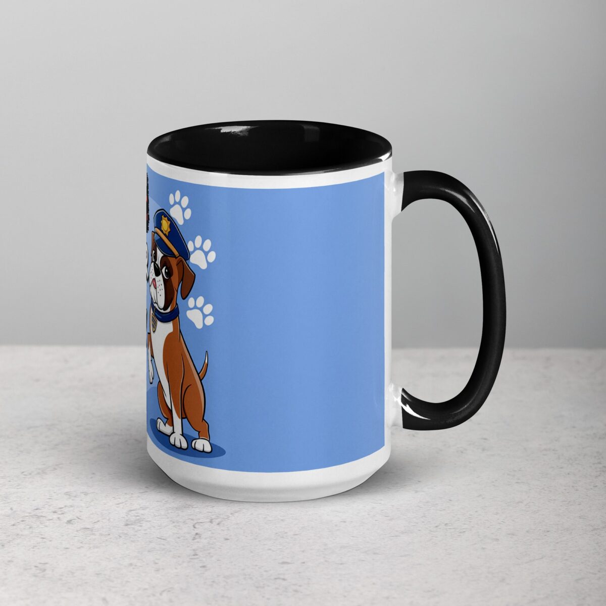 Warning: Boxer on Duty Coffee Mug - Image 6