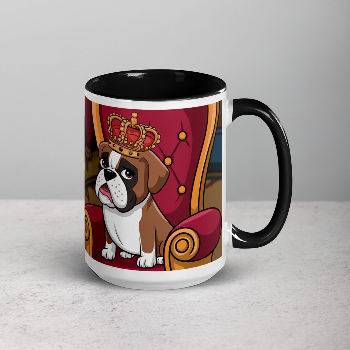 My Boxer Is the Boss Coffee Mug - Image 6