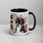 Chihuahua Mom: Queen of the Pack Coffee Mug - Image 6