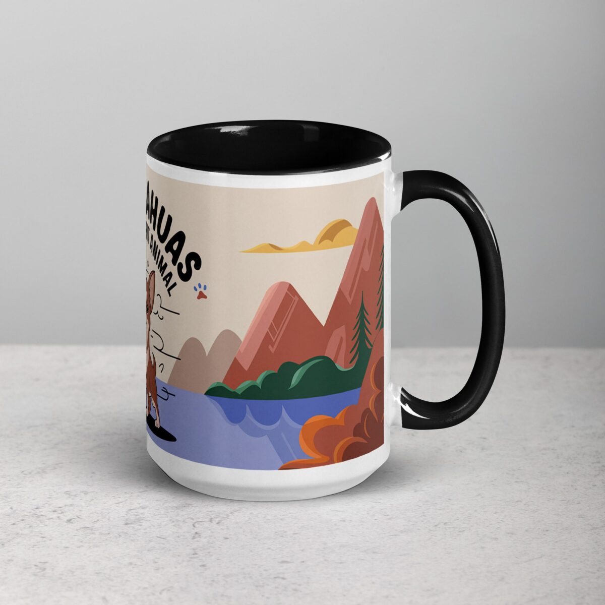 Chihuahuas Are My Spirit Animal Coffee Mug - Image 6