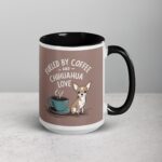 Fueled by Coffee and Chihuahua Love Mug - Image 6