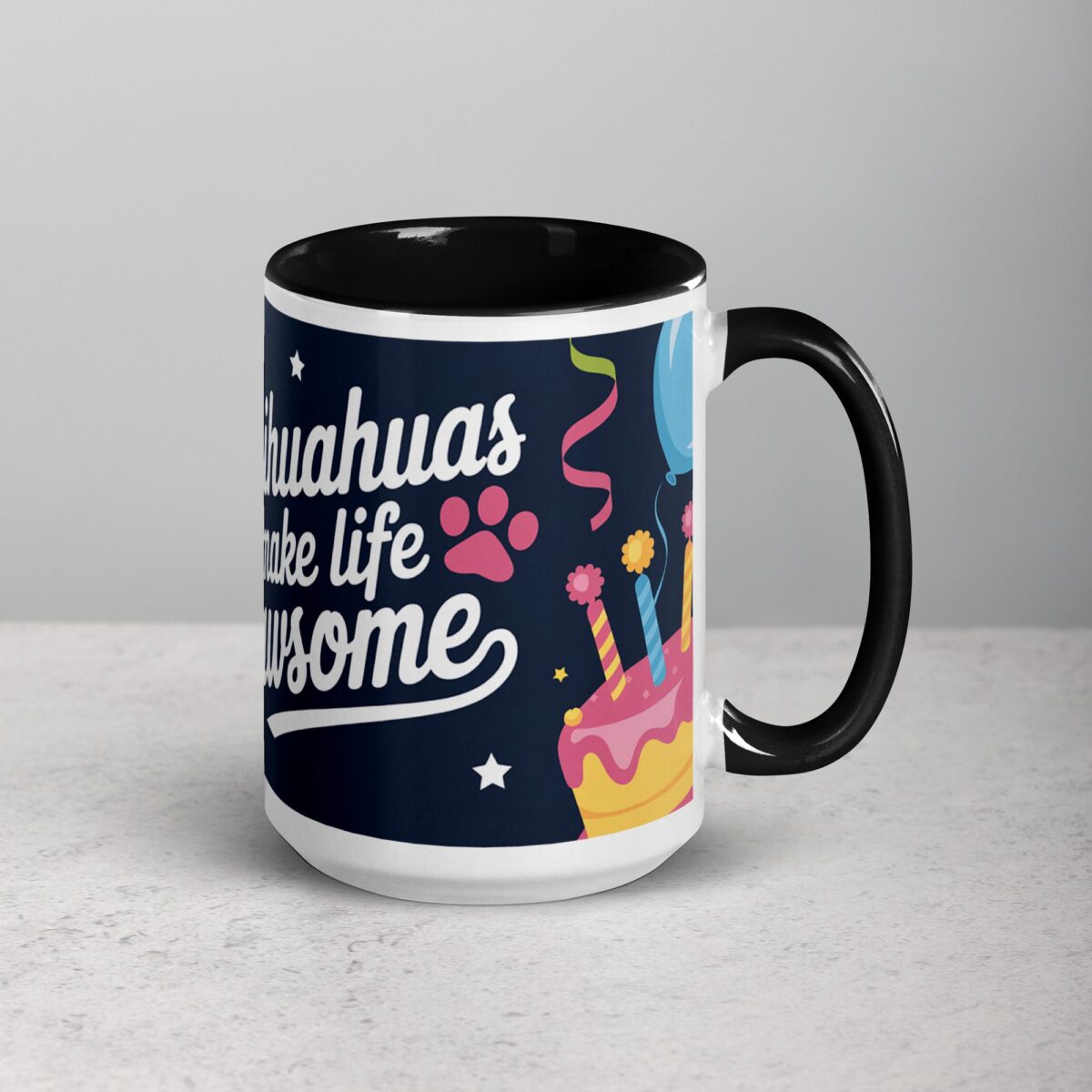 Chihuahuas Make Life Pawsome Coffee Mug - Image 6