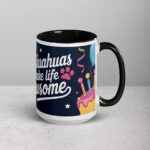 Chihuahuas Make Life Pawsome Coffee Mug - Image 6