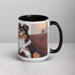 My Collie Is My Therapist Coffee Mug - Image 6