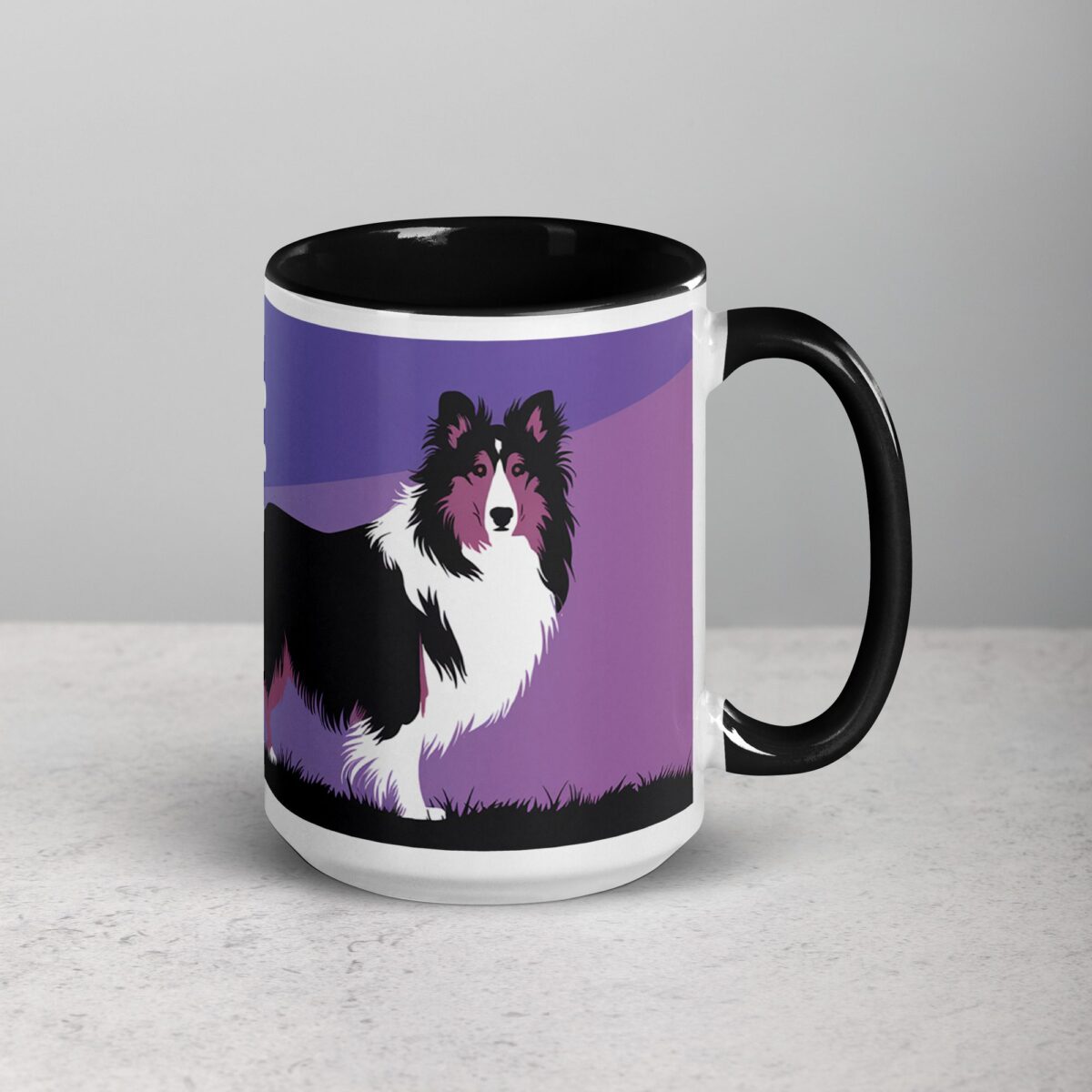 Collies: Beauty and Brains in One Package Coffee Mug - Image 6