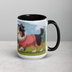 Collies: Bringing Joy One Wiggle at a Time Coffee Mug - Image 6