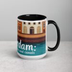 Amsterdam: The City of Bikes and Canals Coffee Mug - Image 6