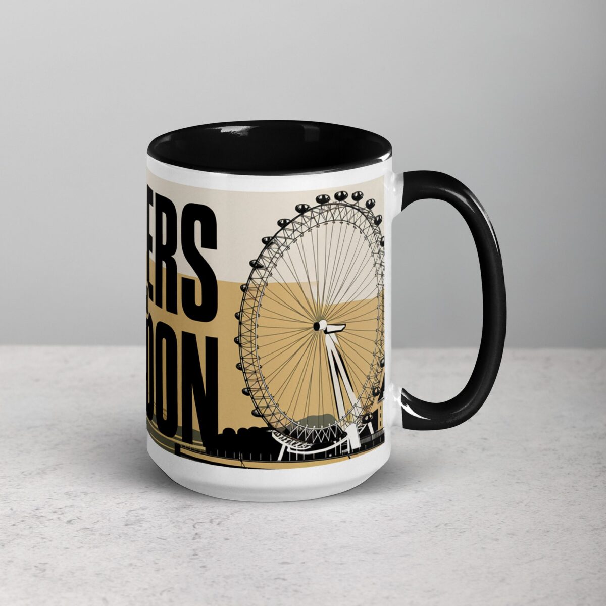 Cheers to London Coffee Mug & Tea Cup - Image 6