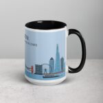 London: Where the Thames Flows Coffee Mug - Image 6