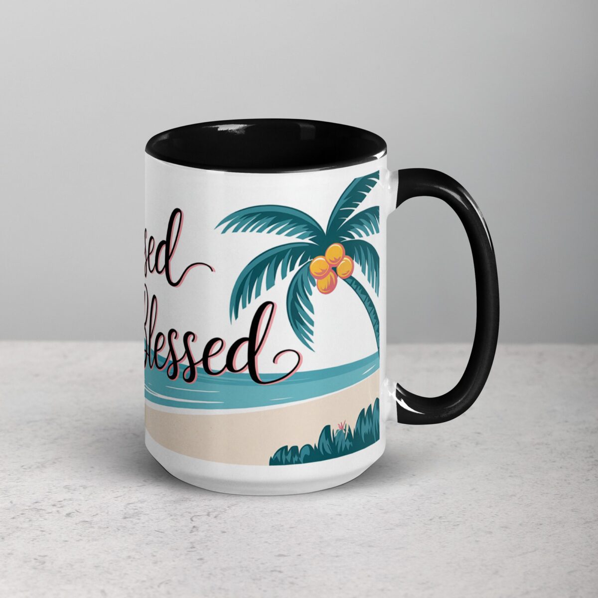 Sunkissed and Miami Blessed Coffee Mug - Image 6