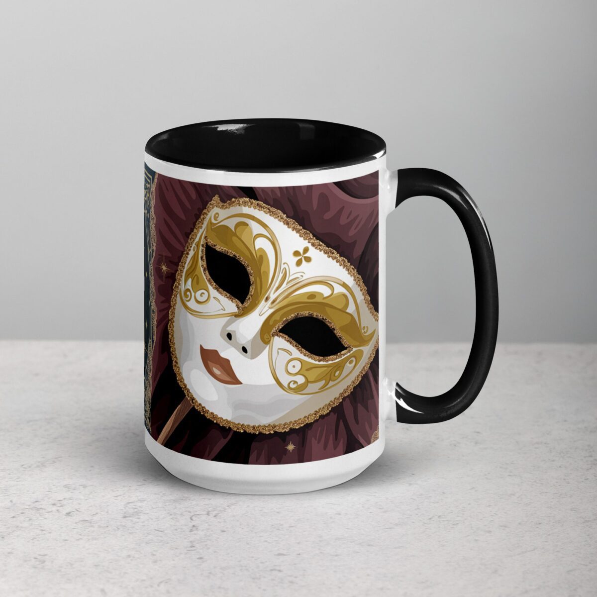 Masks and Magic: Venice Coffee Mug & Tea Cup - Image 6