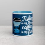Fishing is My Therapy, Coffee is My Fuel Mug - Image 13