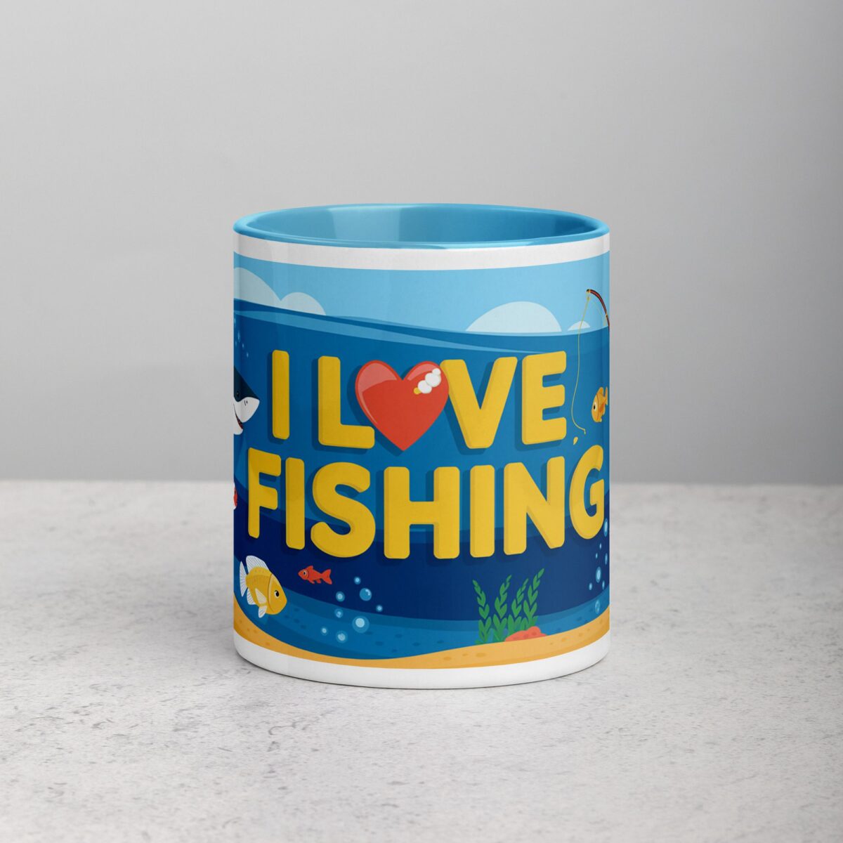I Love Fishing Fun Coffee Mug & Tea Cup - Image 13