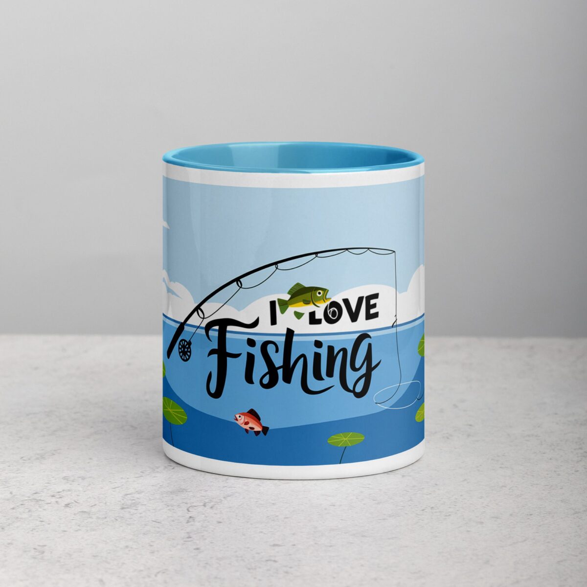 I Love Fishing Elegant Coffee Mug & Tea Cup - Image 13