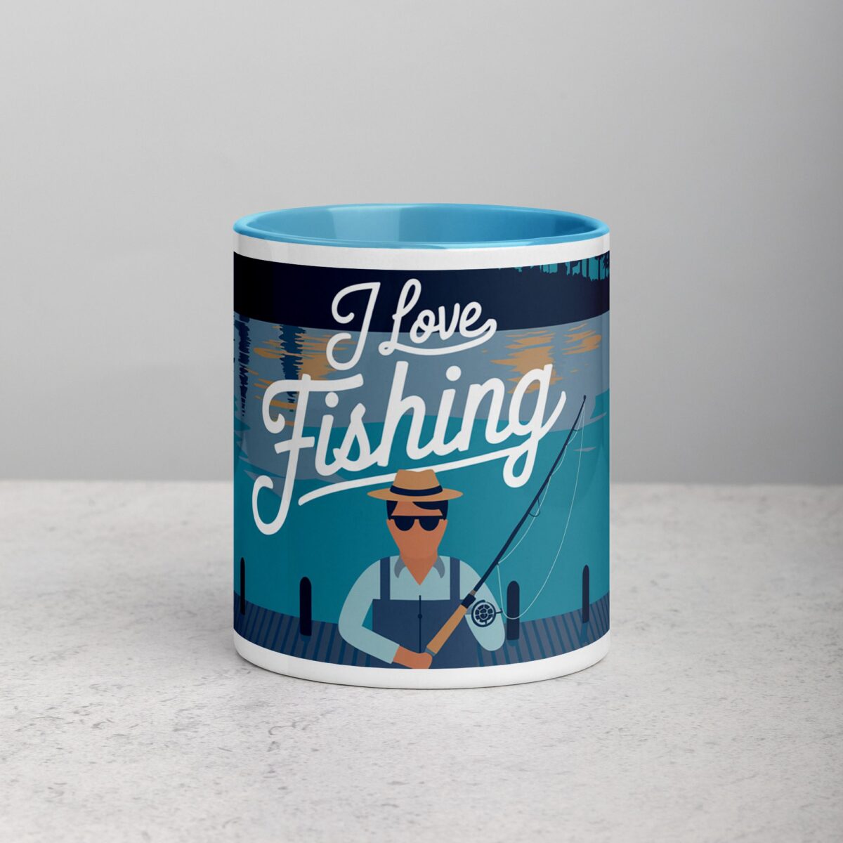 I Love Fishing Sophisticated Coffee Mug & Tea Cup - Image 13