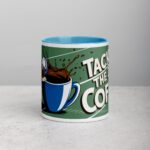 Tackle the Day with Coffee Football Mug - Image 13