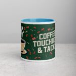 Coffee, Touchdowns & Tackles Football Mug - Image 13