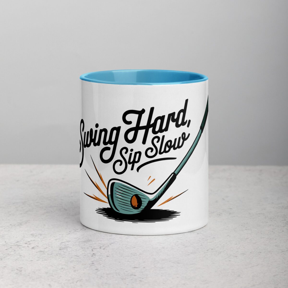 Swing Hard, Sip Slow Golf Coffee Mug - Image 13