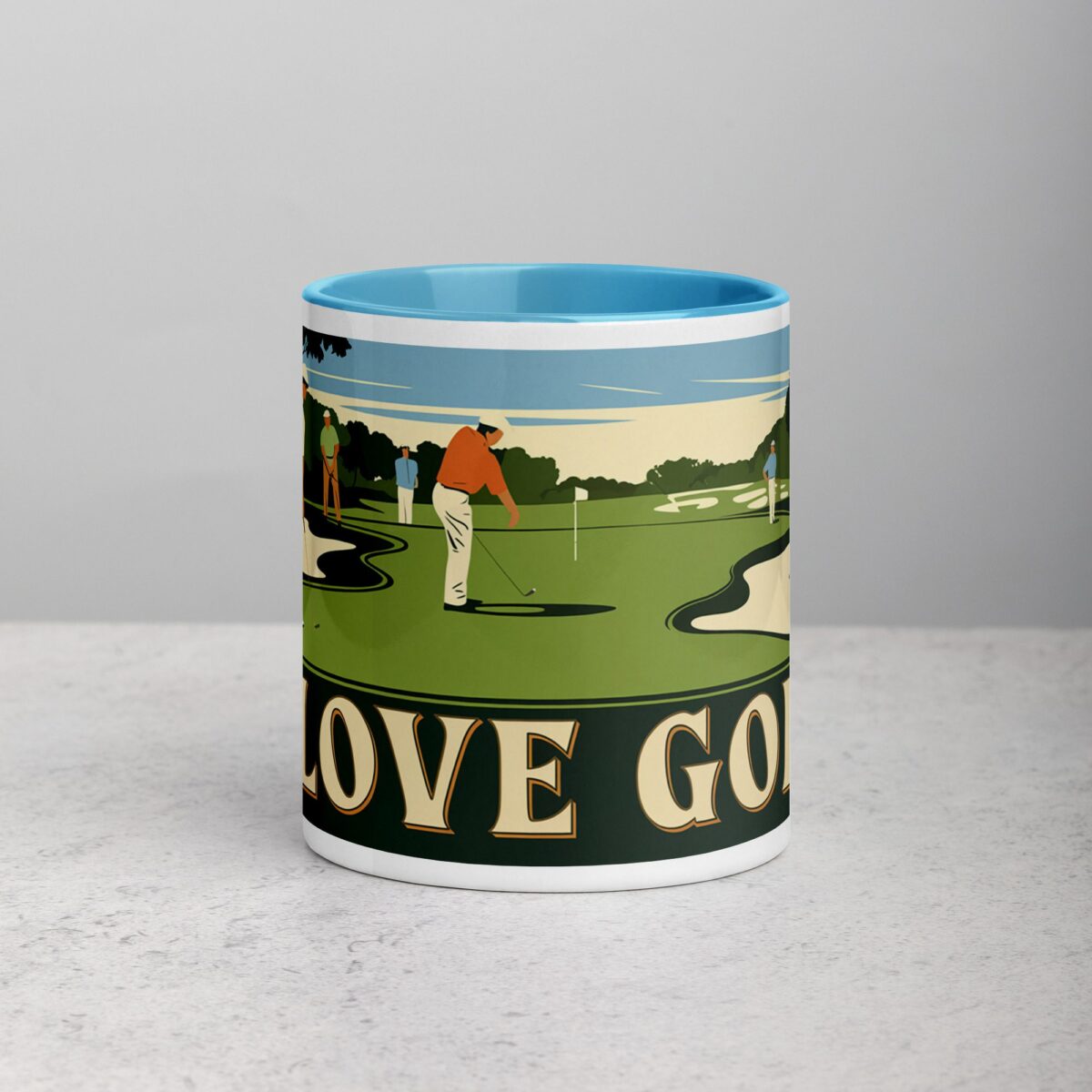 I Love Golf Retro Coffee Mug & Tea Cup - Image 13