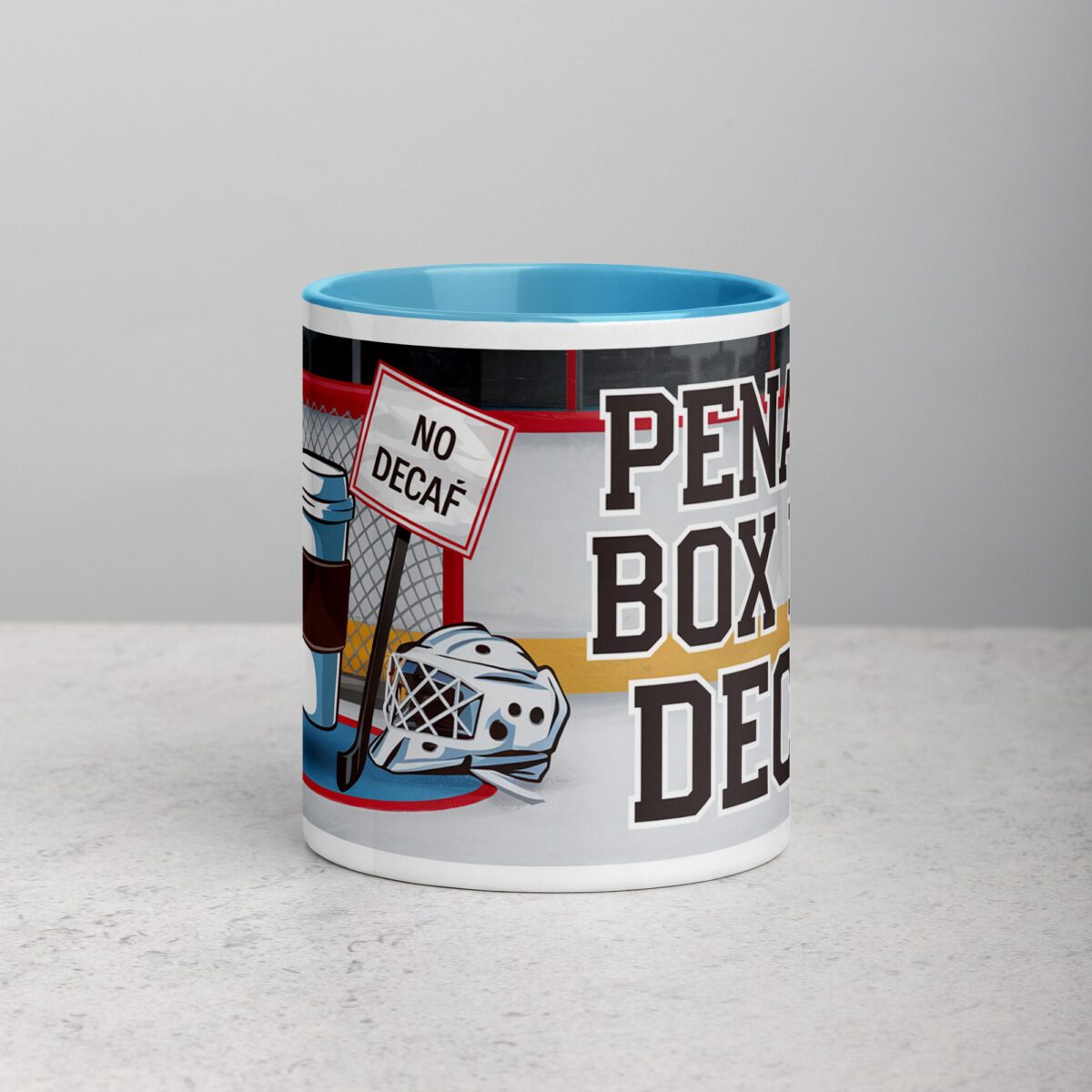 Penalty Box for Decaf Hockey Coffee Mug - Image 13