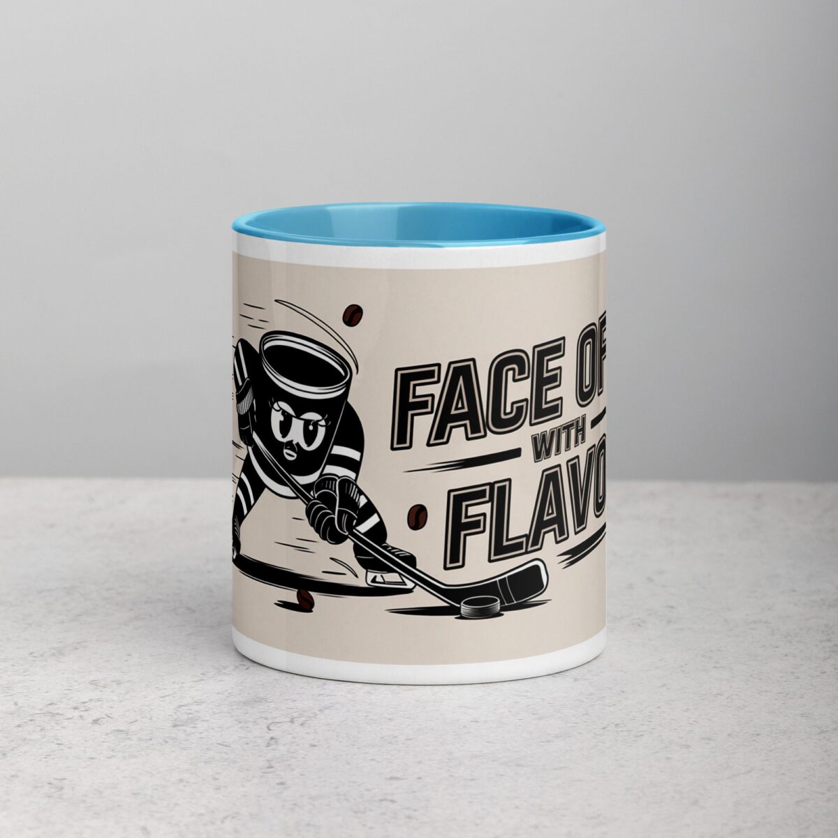 Face Off with Flavor Hockey Coffee Mug - Image 13