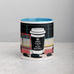 Keep Calm and Play Hockey Coffee Mug & Tea Cup - Image 13