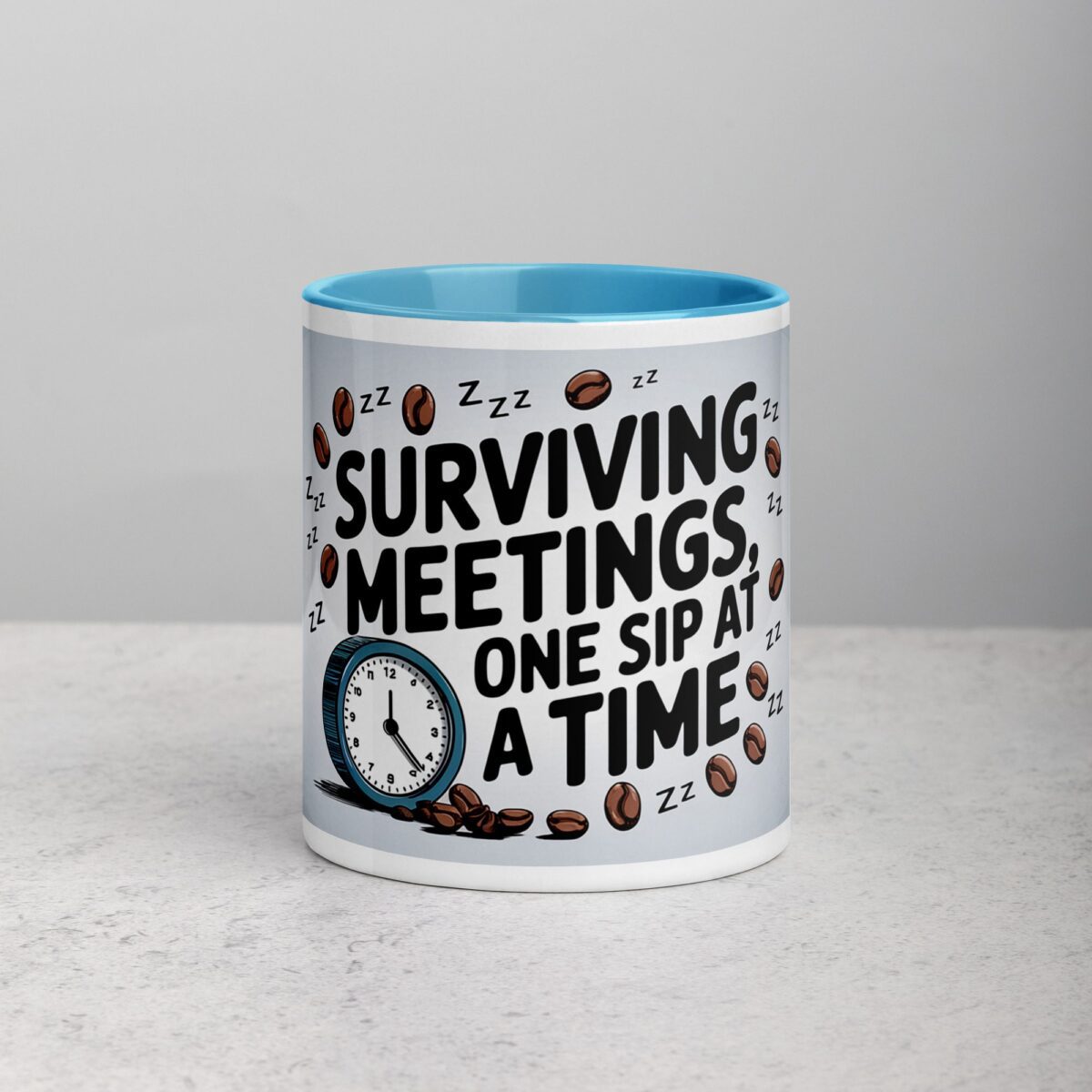 Surviving Meetings, One Sip at a Time Co-Worker Coffee Mug - Image 13