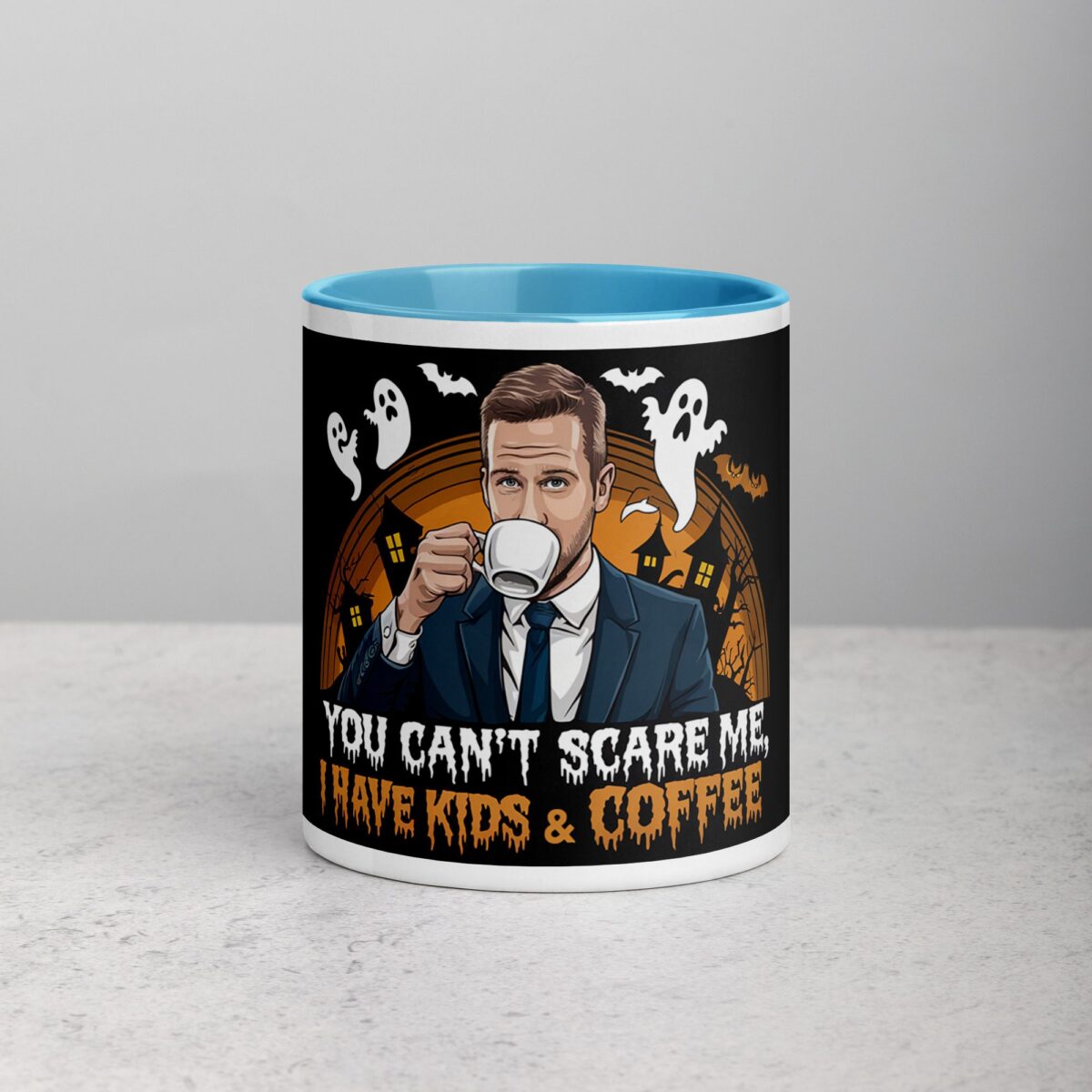 You Can't Scare Me, I Have Kids & Coffee Dad Mug - Image 13