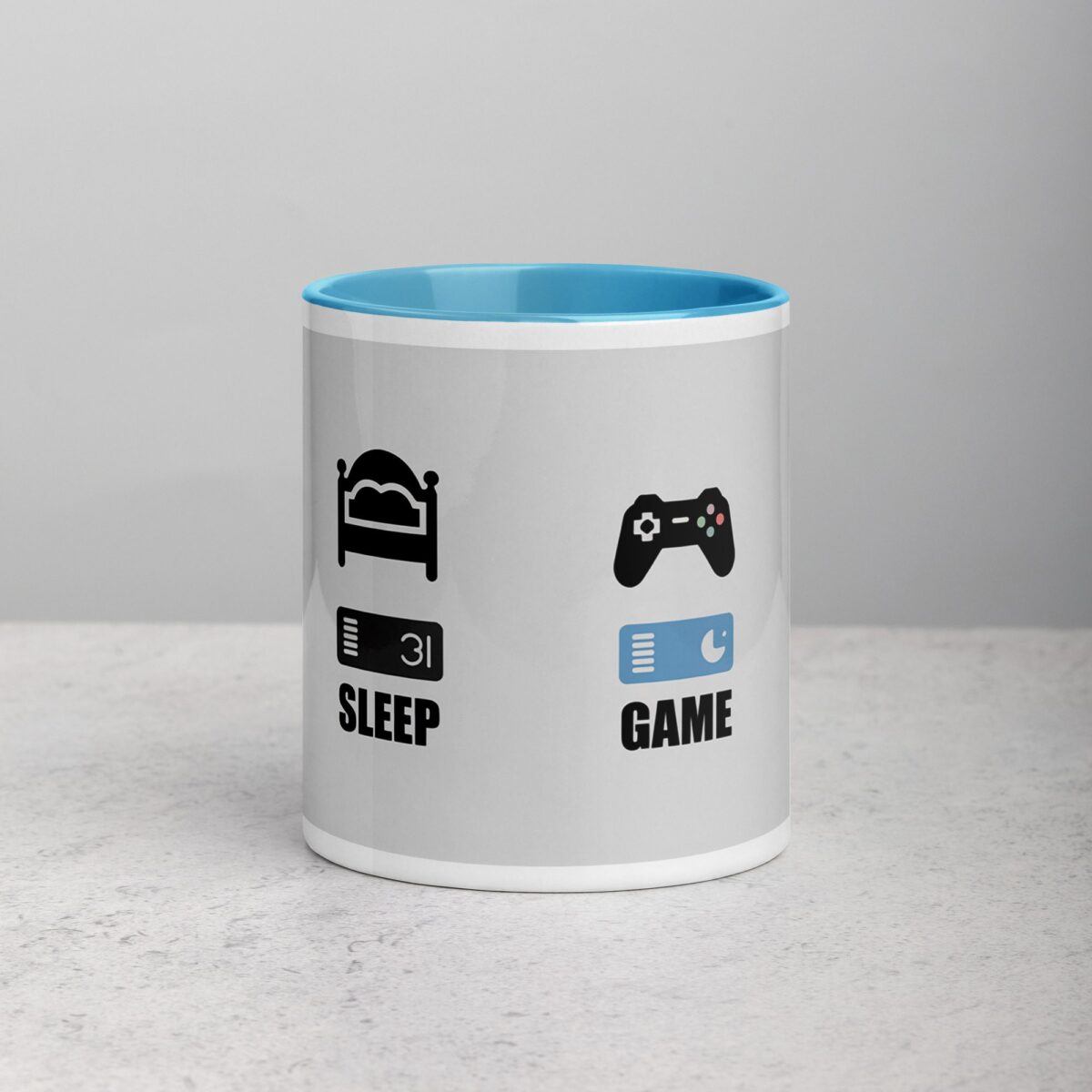Eat, Sleep, Game, Repeat Gamer Coffee Mug - Image 13