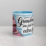Grandmas Are Just Moms with Extra Frosting Coffee Mug - Image 13