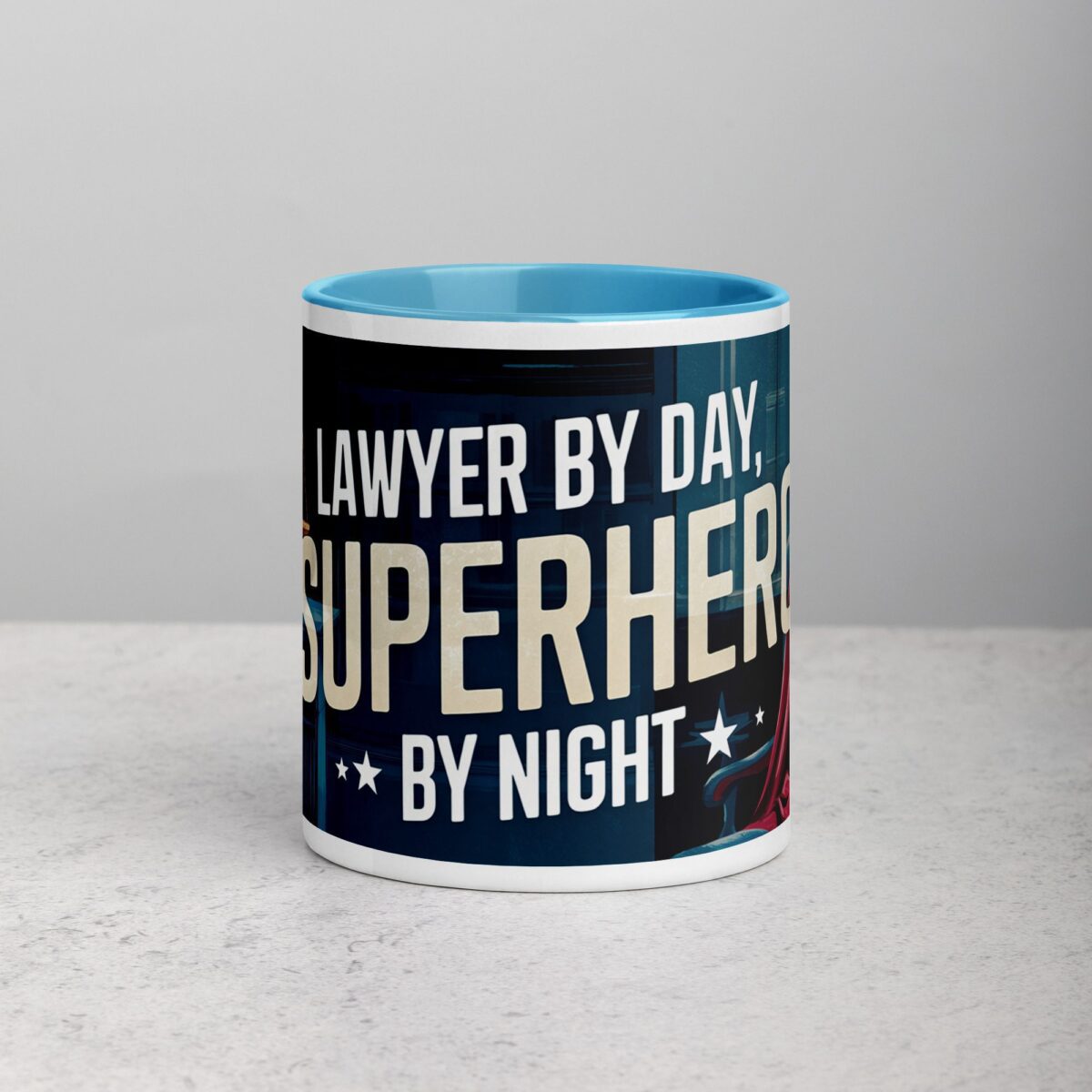 Lawyer by Day, Superhero by Night Coffee Mug - Image 13