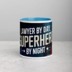 Lawyer by Day, Superhero by Night Coffee Mug - Image 13