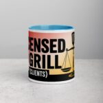 Licensed to Grill (Clients) Lawyer Coffee Mug - Image 13