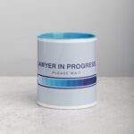 Lawyer in Progress, Please Wait Coffee Mug - Image 13